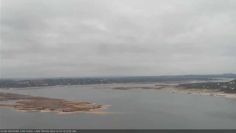 Lake Travis webcam, December 14, 2023 10:25 AM CT