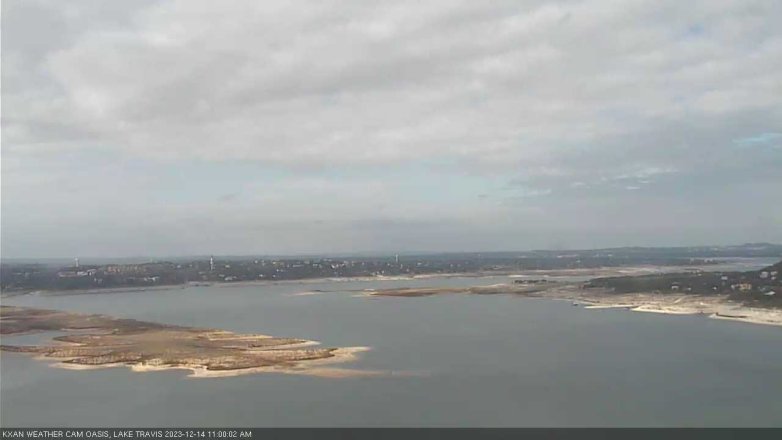 Lake Travis webcam, December 14, 2023 11:00 AM CT