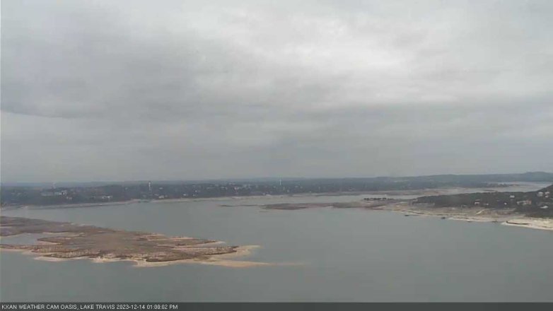 Lake Travis webcam, December 14, 2023 1:00 PM CT
