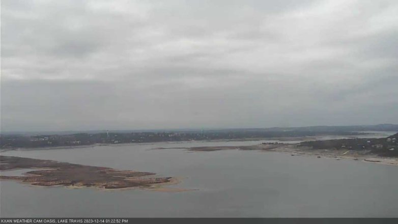 Lake Travis webcam, December 14, 2023 1:25 PM CT