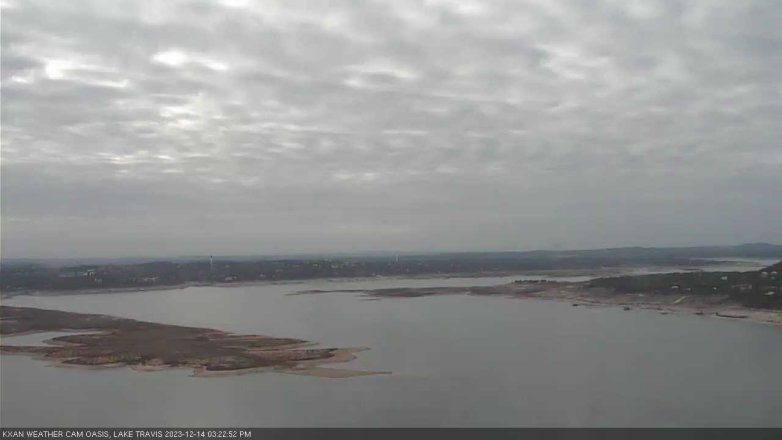 Lake Travis webcam, December 14, 2023 3:25 PM CT