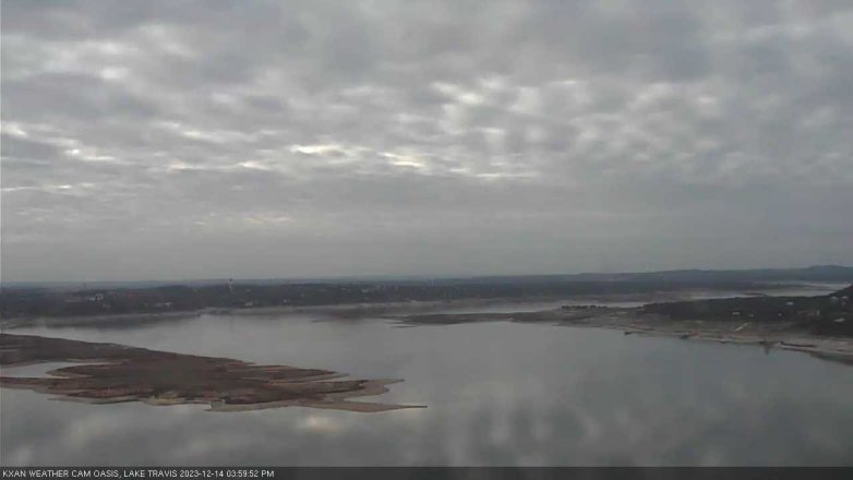 Lake Travis webcam, December 14, 2023 4:00 PM CT