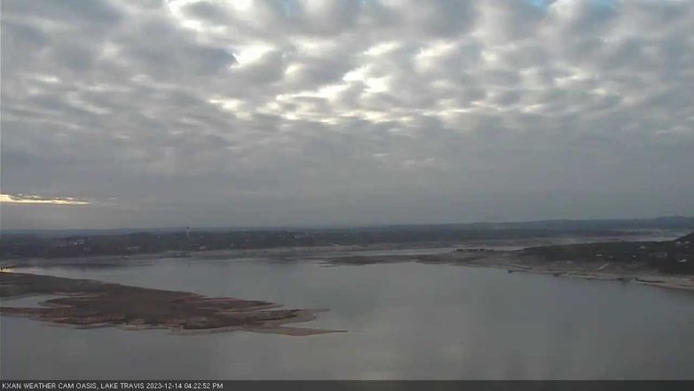 Lake Travis webcam, December 14, 2023 4:25 PM CT