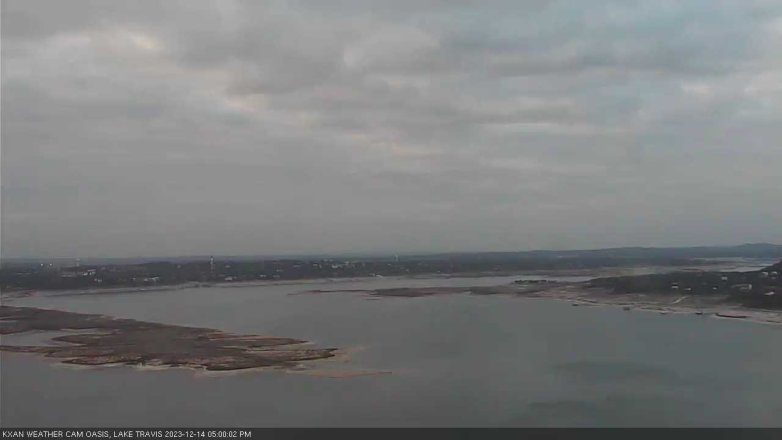 Lake Travis webcam, December 14, 2023 5:00 PM CT