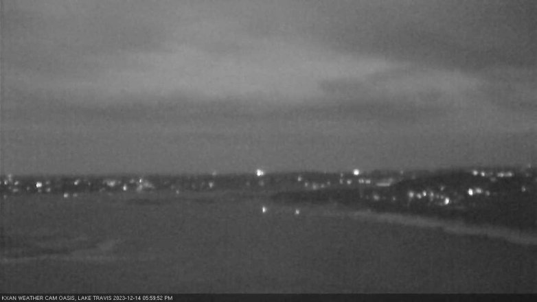 Lake Travis webcam, December 14, 2023 6:00 PM CT