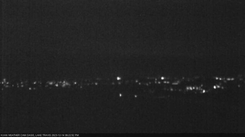 Lake Travis webcam, December 14, 2023 6:25 PM CT