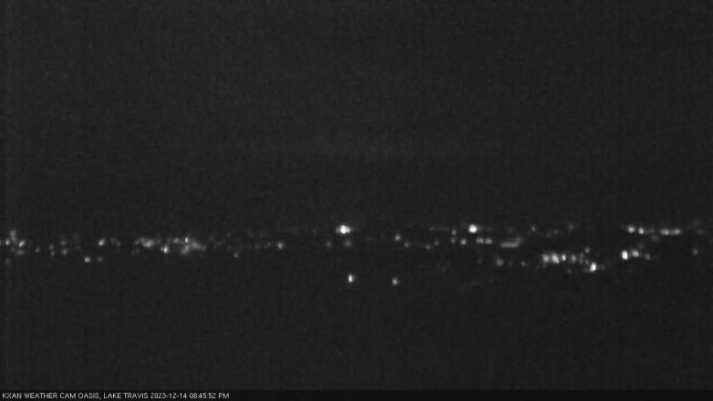 Lake Travis webcam, December 14, 2023 6:45 PM CT