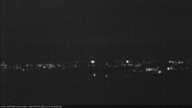 Lake Travis webcam, December 14, 2023 7:00 PM CT