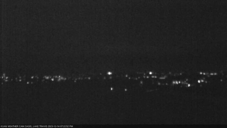 Lake Travis webcam, December 14, 2023 7:25 PM CT