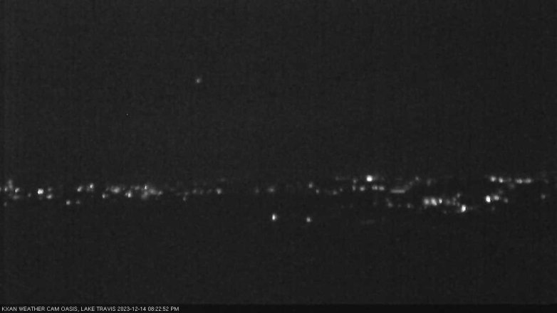Lake Travis webcam, December 14, 2023 8:25 PM CT