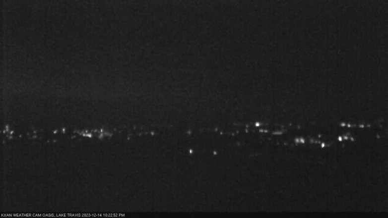 Lake Travis webcam, December 14, 2023 10:25 PM CT