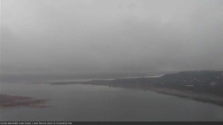 Lake Travis webcam, December 15, 2023 4:45 PM CT