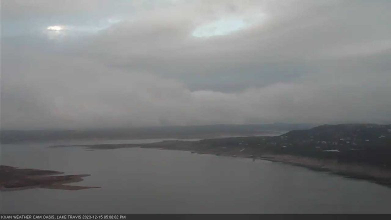 Lake Travis webcam, December 15, 2023 5:00 PM CT