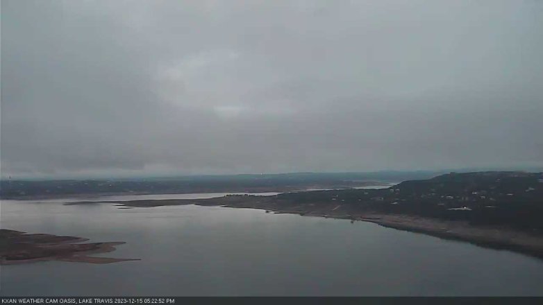 Lake Travis webcam, December 15, 2023 5:25 PM CT