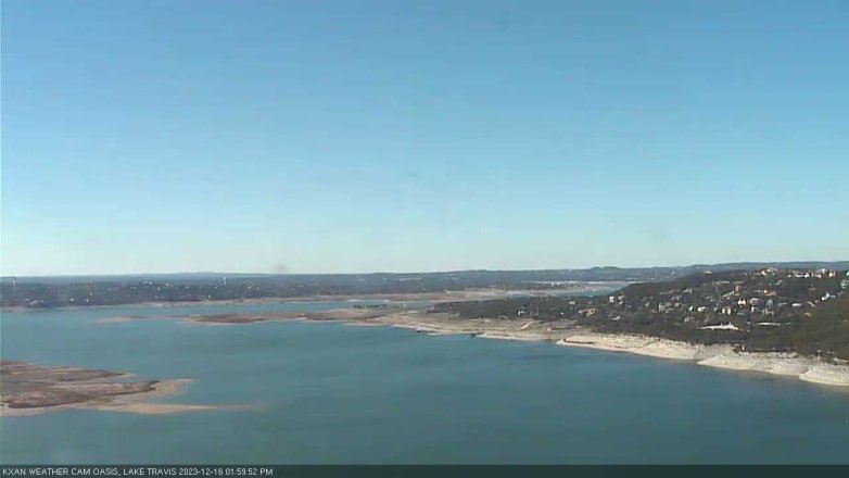 Lake Travis webcam, December 16, 2023 2:00 PM CT