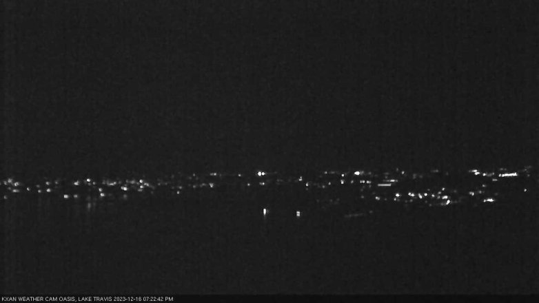 Lake Travis webcam, December 16, 2023 7:25 PM CT