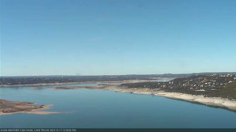 Lake Travis webcam, December 17, 2023 1:00 PM CT