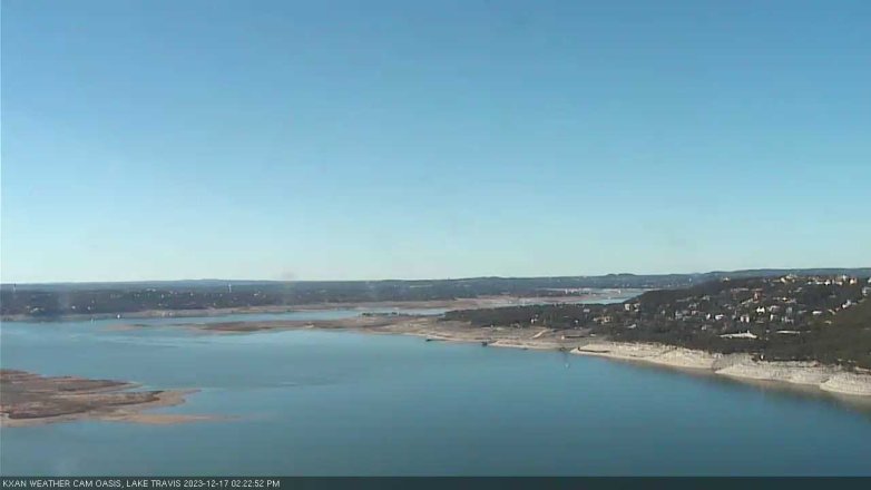 Lake Travis webcam, December 17, 2023 2:25 PM CT