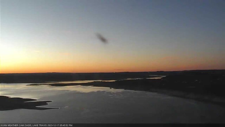 Lake Travis webcam, December 17, 2023 5:45 PM CT