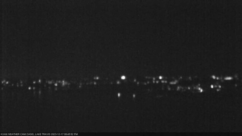 Lake Travis webcam, December 17, 2023 6:45 PM CT