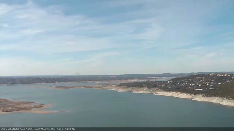Lake Travis webcam, December 19, 2023 2:00 PM CT