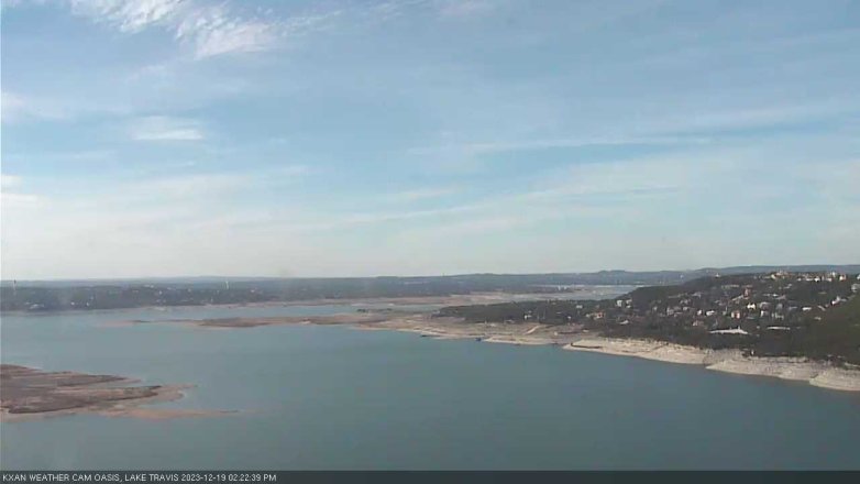 Lake Travis webcam, December 19, 2023 2:25 PM CT