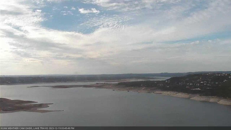 Lake Travis webcam, December 19, 2023 3:45 PM CT