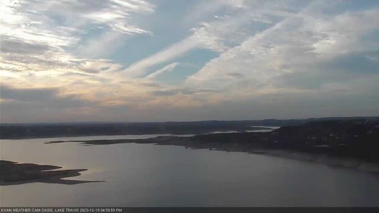 Lake Travis webcam, December 19, 2023 5:00 PM CT