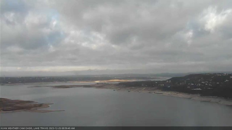 Lake Travis webcam, December 20, 2023 9:00 AM CT