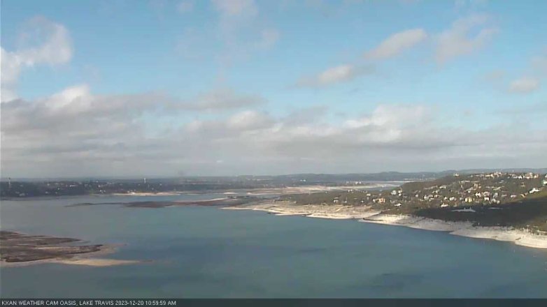 Lake Travis webcam, December 20, 2023 11:00 AM CT