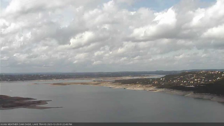 Lake Travis webcam, December 20, 2023 1:25 PM CT