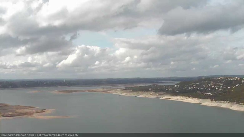 Lake Travis webcam, December 20, 2023 1:45 PM CT