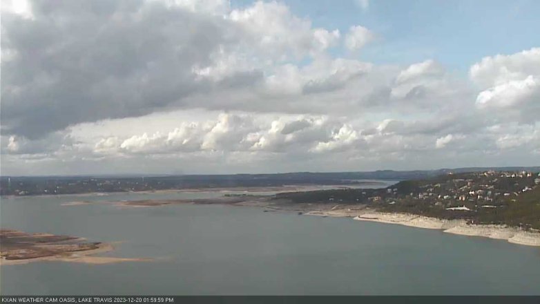 Lake Travis webcam, December 20, 2023 2:00 PM CT