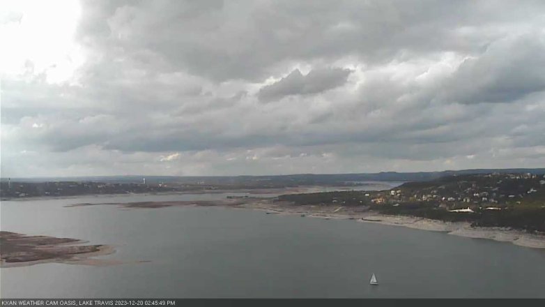 Lake Travis webcam, December 20, 2023 2:45 PM CT
