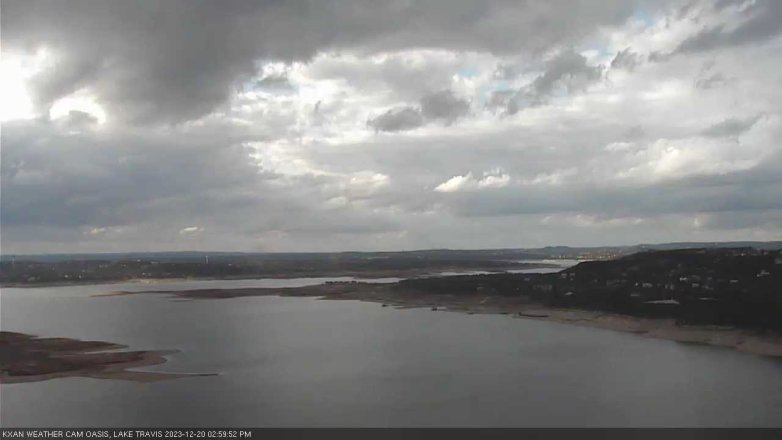 Lake Travis webcam, December 20, 2023 3:00 PM CT