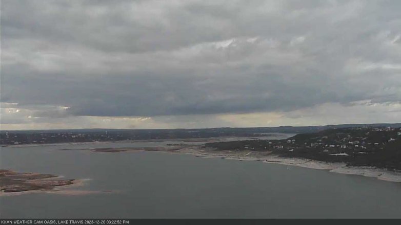 Lake Travis webcam, December 20, 2023 3:25 PM CT