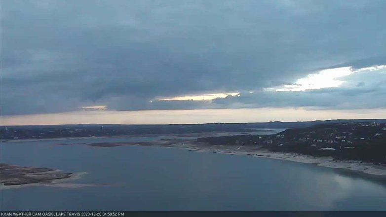 Lake Travis webcam, December 20, 2023 5:00 PM CT