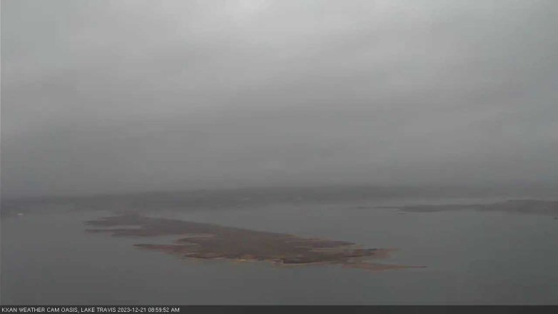 Lake Travis webcam, December 21, 2023 9:00 AM CT