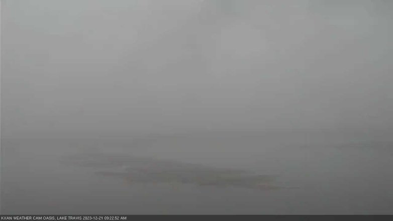 Lake Travis webcam, December 21, 2023 9:25 AM CT