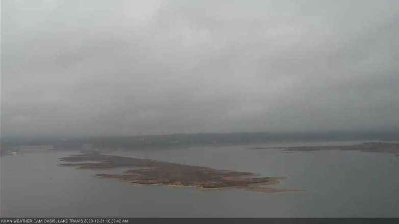 Lake Travis webcam, December 21, 2023 10:25 AM CT