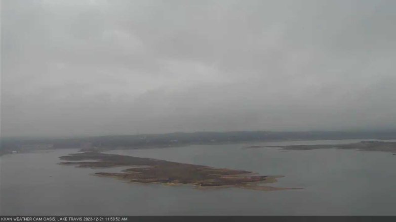 Lake Travis webcam, December 21, 2023 12:00 PM CT