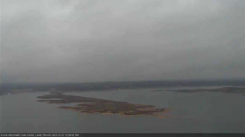 Lake Travis webcam, December 21, 2023 1:00 PM CT