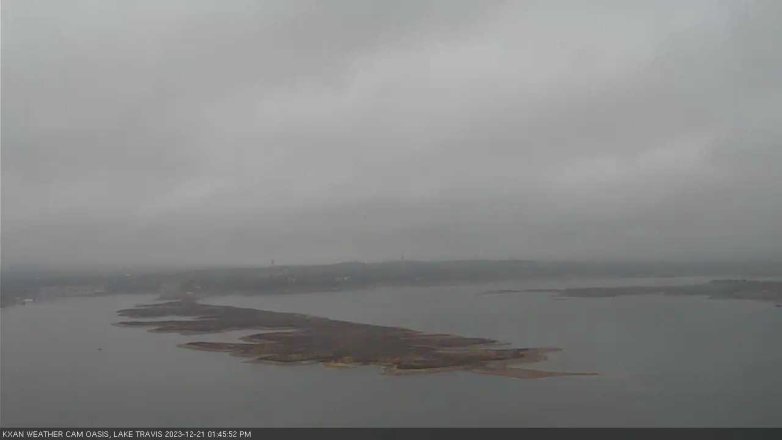 Lake Travis webcam, December 21, 2023 1:45 PM CT