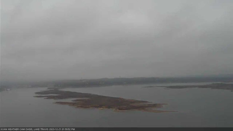 Lake Travis webcam, December 21, 2023 2:00 PM CT