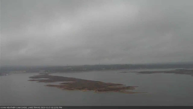 Lake Travis webcam, December 21, 2023 2:25 PM CT