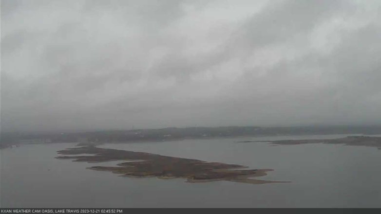Lake Travis webcam, December 21, 2023 2:45 PM CT