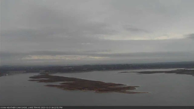 Lake Travis webcam, December 21, 2023 4:25 PM CT