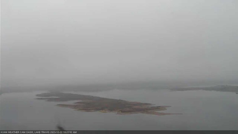 Lake Travis webcam, December 22, 2023 10:25 AM CT