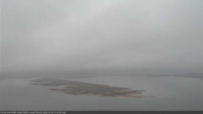 Lake Travis webcam, December 22, 2023 11:25 AM CT