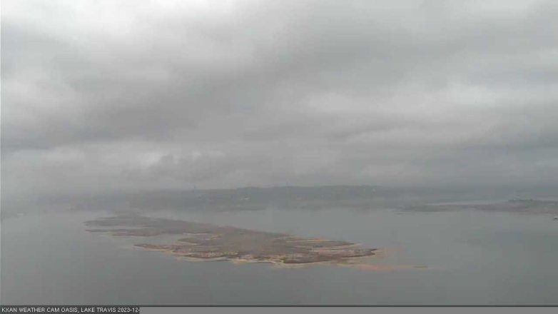 Lake Travis webcam, December 22, 2023 11:45 AM CT